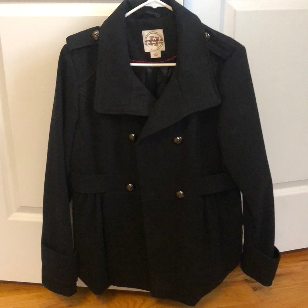 Macy’s black pea coat